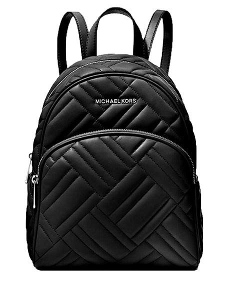 michael kors abbey quilted backpack|michael kors clear backpack.